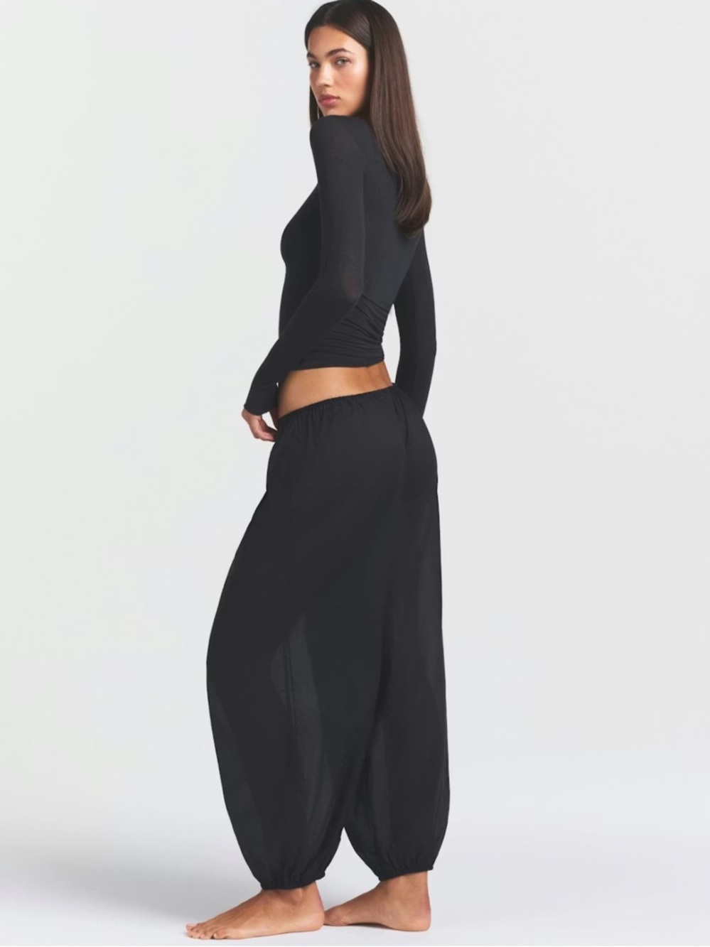 NWTS SKIMS VOILE BALLOON PANT | LARGE